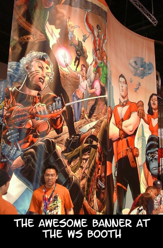 San Diego Comic Con 2010 - Wildstorm Booth - 01