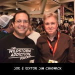 San Diego Comic Con 2010 - Wildstorm Booth - Joe Soliz & editor Jim Chadwick