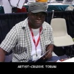 San Diego Comic Con 2010 - Wildstorm - artist Cruddie Torian
