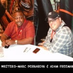 San Diego Comic Con 2010 - Wildstorm Booth - Marc Benardin & Adam Freeman